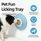 Interactive Slow Feeder Lick Tray - Food Dispenser Enrichment Toy for Dogs & Cats
