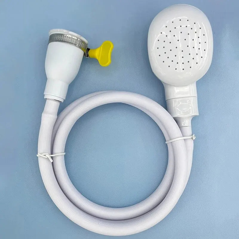 Pet Bath Shower Sprayer Attachment | Multifunctional Dog & Cat Grooming Tool for Easy Bathing & Cleaning