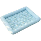 Square Cooling Dog Bed | Soft Breathable Pet Sleeping Mat for Dogs & Cats