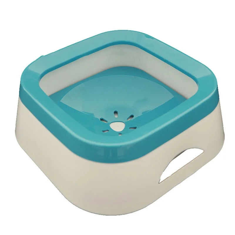 1000ml No-Spill Pet Water Bowl - Anti-Splash Drinker for Dogs & Cats