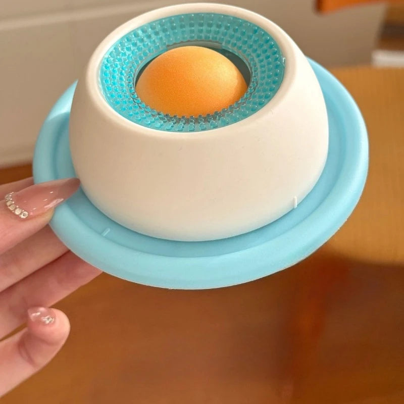 Interactive Slow Feeder Cat Bowl – Treat Dispensing Food & Water Bowl for Cats & Small Dogs
