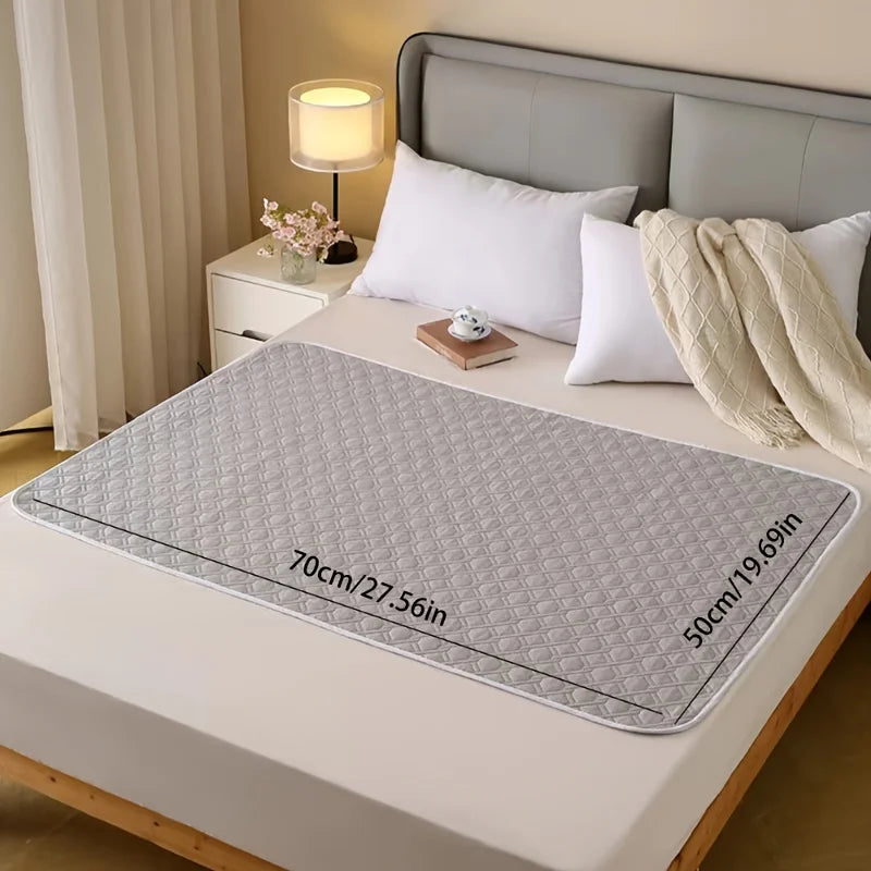 Washable Waterproof Mattress Pad | Reusable Absorbent Bed Protector for Adults, Elderly & Pets