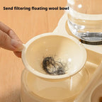 Automatic Cat Feeder & Water Dispenser All-in-One | Large Capacity Pet Food & Water Station for Cats & Small Dogs