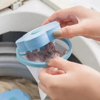 2/4PCS Reusable Laundry Ball With Mesh For Washing Machine Plum