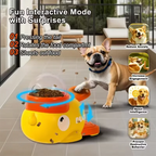 Dog, cat, pet feeder, little yellow duck, interactive puzzle dog