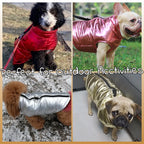 Waterproof Winter Dog Coat - Warm Reflective High-Neck Vest Jacket for Small & Medium Dogs