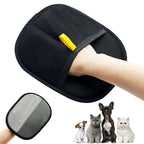 Pet Grooming Gloves Hair Remover | Dog & Cat Cleaning Glove