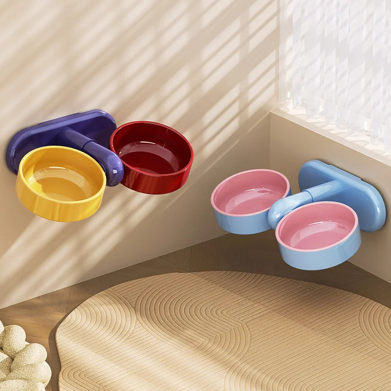Adjustable Pet Bowl for Dogs & Cats | Anti-Tip Elevated Food & Water Bowl