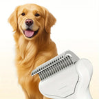 Pet Hair Removal Comb Curved Stainless Steel Teeth for Dogs