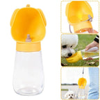 Portable 300ML Pet Water Bottle for Dogs & Cats – Leakproof Travel Drinking Bowl for Hiking & Walks