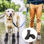 4-Piece Waterproof Dog Shoes – Non-Slip Paw Protectors for Outdoor Use
