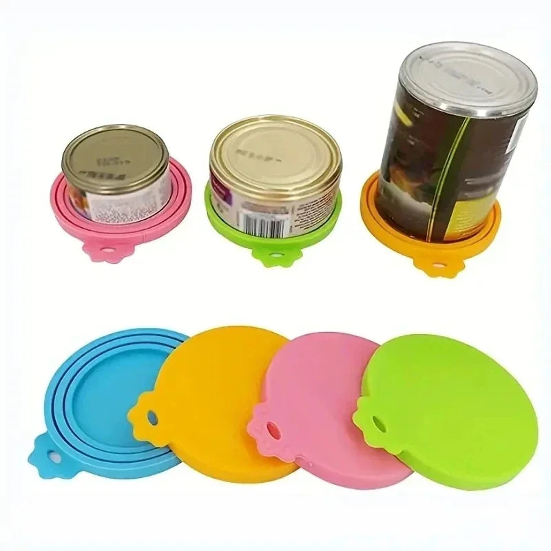 Reusable Silicone Pet Can Lid | BPA-Free Food Cover for Dog & Cat Wet Food Cans