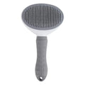 Self-Cleaning Pet Grooming Brush for Dogs & Cats – Slicker Hair Remover & Dematting Comb