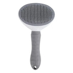 Self-Cleaning Pet Grooming Brush for Dogs & Cats – Slicker Hair Remover & Dematting Comb