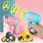 Interactive Flying Disc Cat Toy Launcher | Fun Chasing Training Toy for Kittens & Cats
