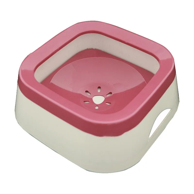 1000ml No-Spill Pet Water Bowl - Anti-Splash Drinker for Dogs & Cats