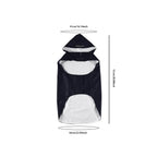 Dog Raincoat Waterproof Hoodie Jacket Rain Poncho Pet Rainwear Clothes