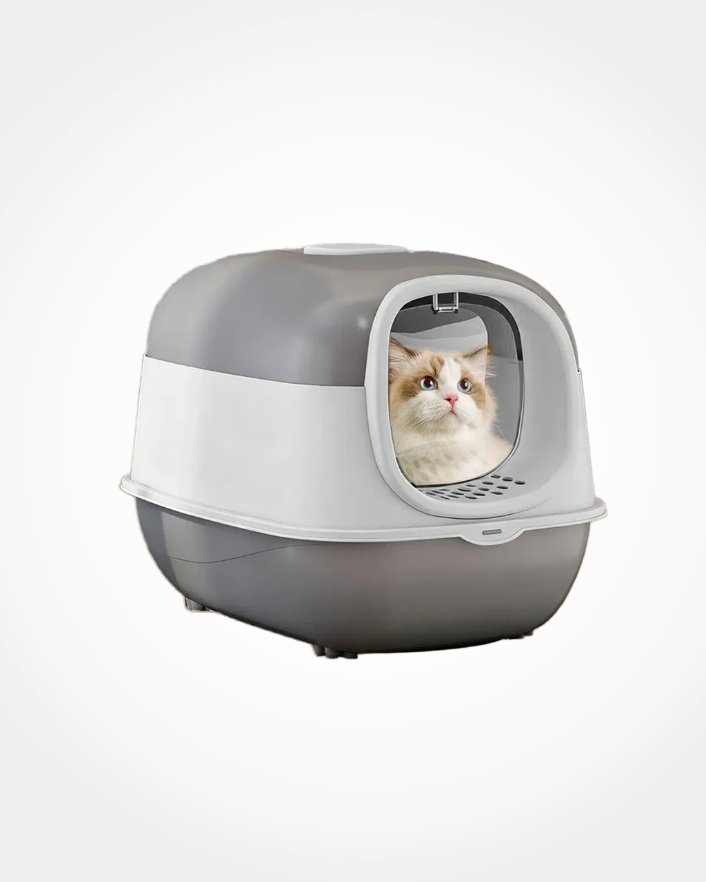 Covered Cat Litter Box with Lid