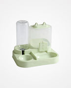 Automatic Cat Feeder & Water Dispenser All-in-One | Large Capacity Pet Food & Water Station for Cats & Small Dogs