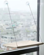 Cat Window Hanging Hammock Bed with Suction Cups | Space-Saving Pet Perch