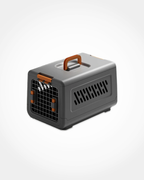 Grey Enclosed Travel Cat Litter Box