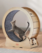 Large Indoor Cat Exercise Wheel – 29.5 Inch